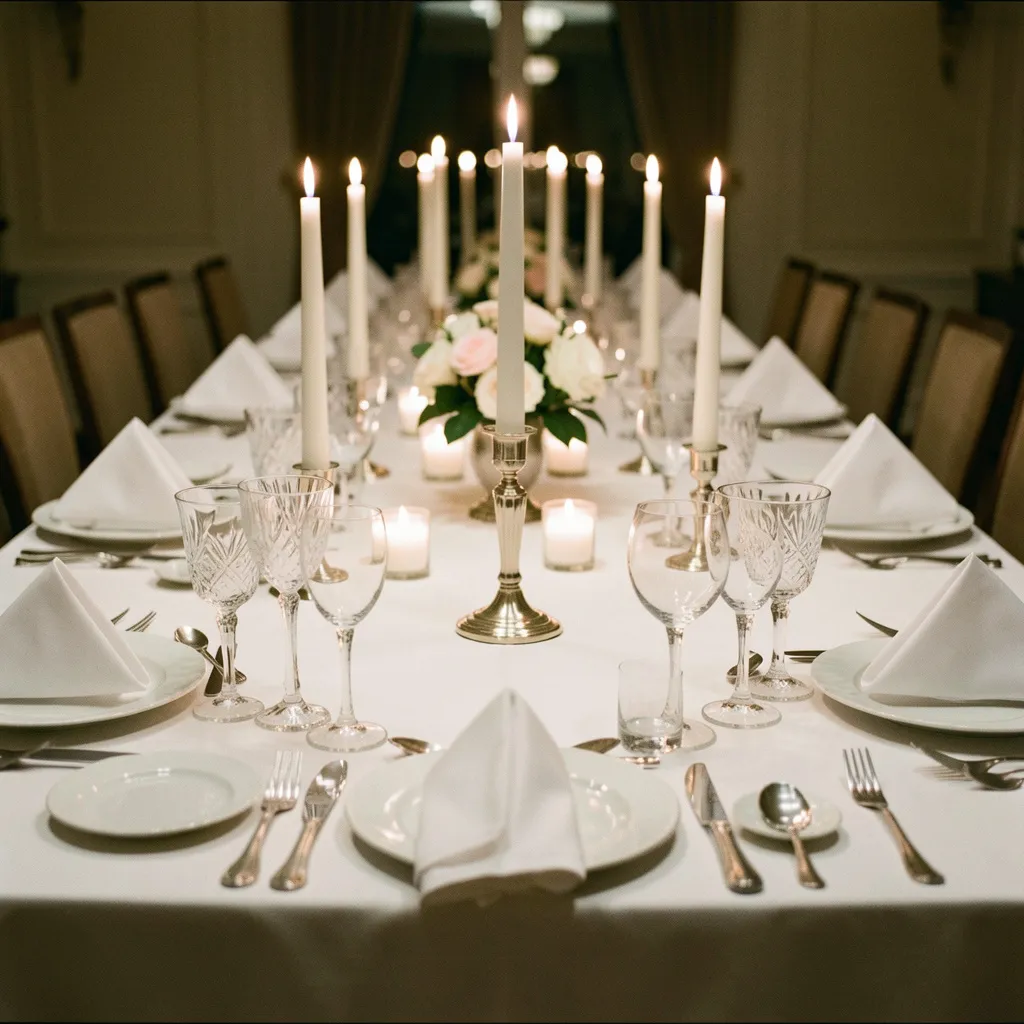 Contact us for tabletop styling services